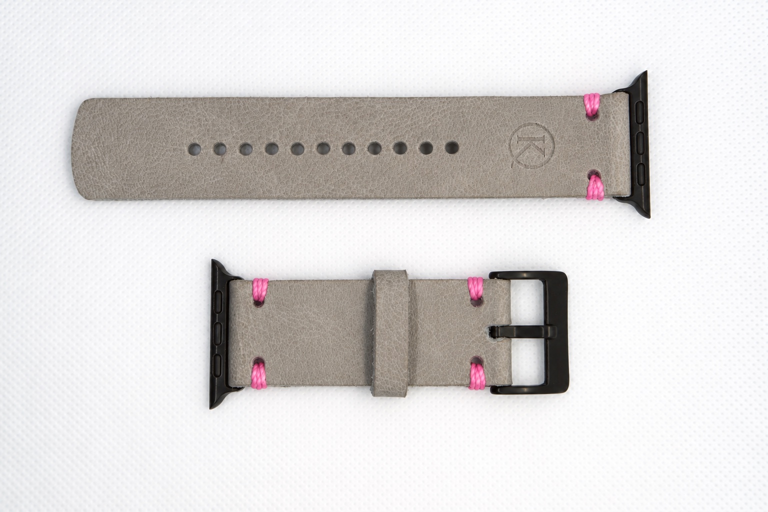 Correa de cuero para smartwatch · Humo